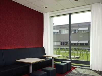 Curtain Systems, SG 5100, Colorama 2, Room Shot "WY Building", High Tech Campus Eindhoven, NL