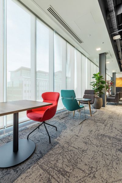 Roller Blind Systems, SG 4960, Versascreen 1-10%, Virgin Money, Glasgow, Scotland, United Kingdom