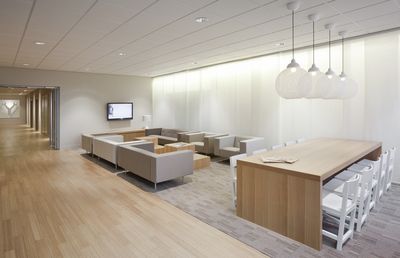 Panel Glide Systems, SG 2700, Colorama 1, Room shot "DLA Piper",Amsterdam, the Netherlands
