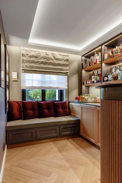 Roman Blind Systems, SG 2320, Colorama 2, Villa at the lake, Lucerne, Switzerland